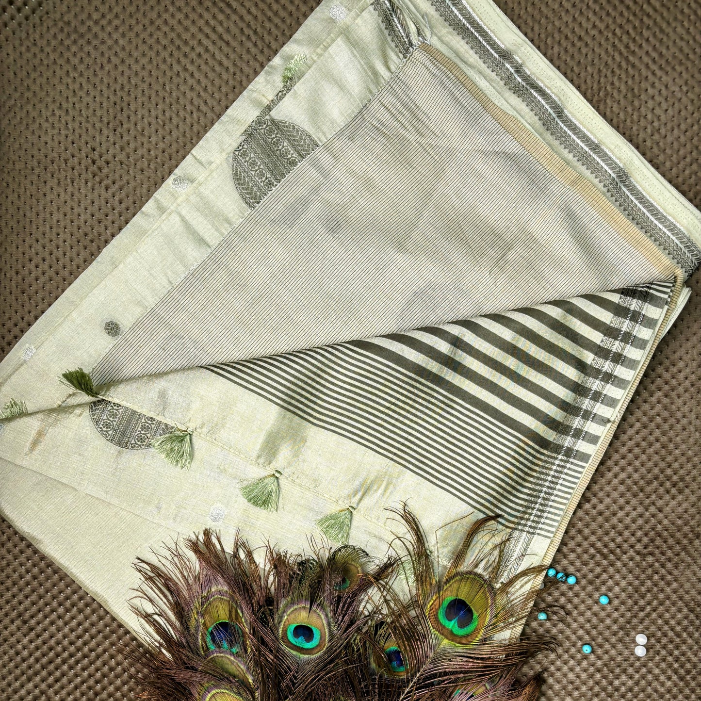 Mul Mul Cotton - Pastel Green