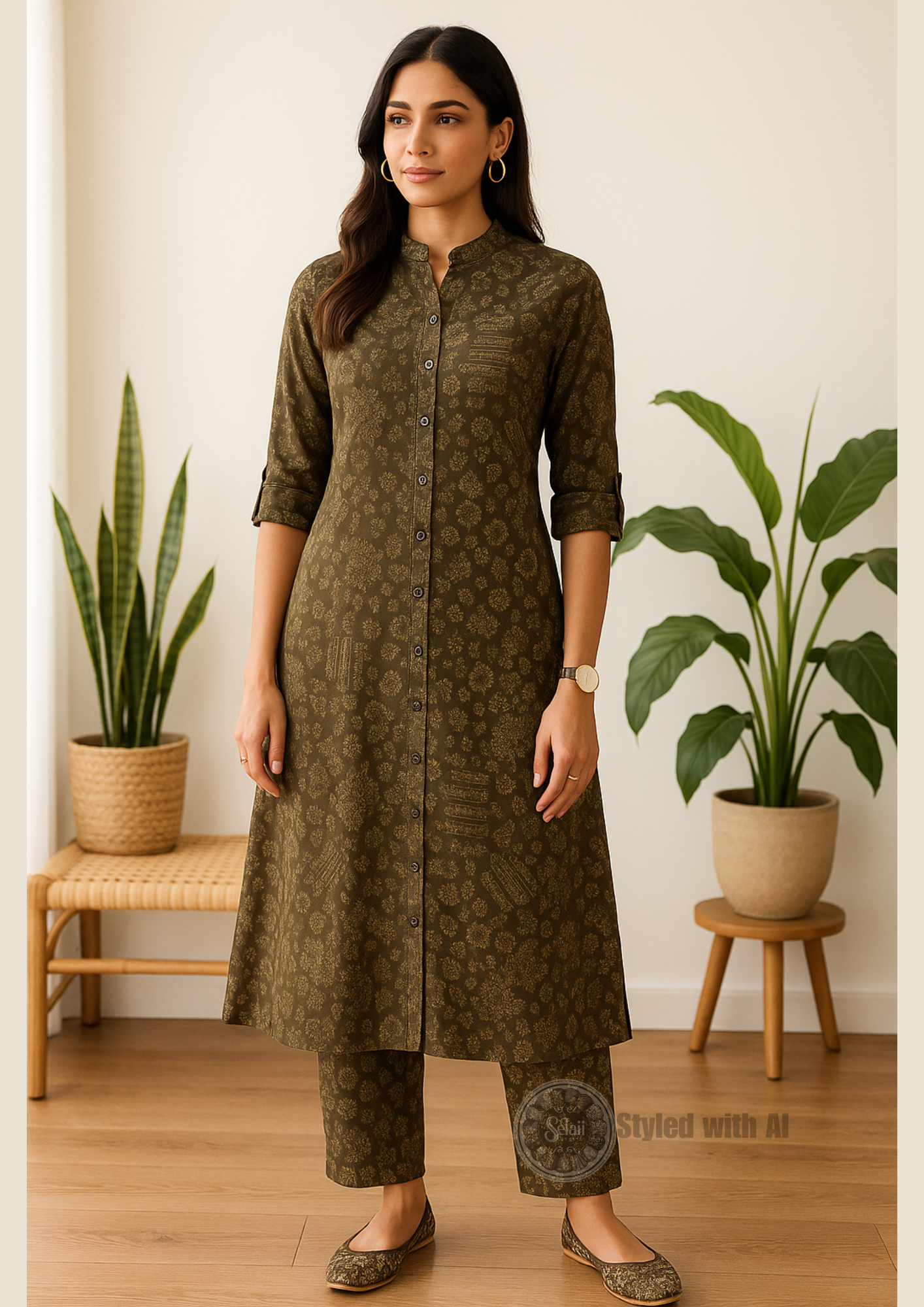 Brown Co-ord Set