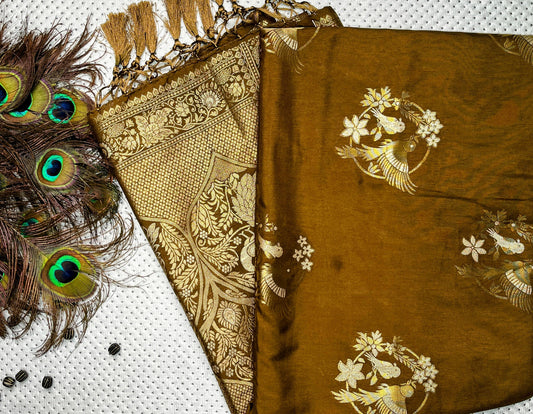 Semi Banaras Silk Sarees